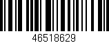 Código de barras (EAN, GTIN, SKU, ISBN): '46518629'