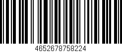 Código de barras (EAN, GTIN, SKU, ISBN): '4652678758224'