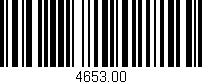Código de barras (EAN, GTIN, SKU, ISBN): '4653.00'