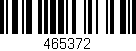 Código de barras (EAN, GTIN, SKU, ISBN): '465372'