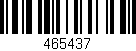 Código de barras (EAN, GTIN, SKU, ISBN): '465437'