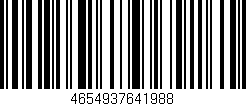 Código de barras (EAN, GTIN, SKU, ISBN): '4654937641988'