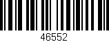 Código de barras (EAN, GTIN, SKU, ISBN): '46552'