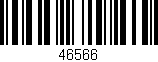 Código de barras (EAN, GTIN, SKU, ISBN): '46566'