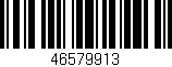 Código de barras (EAN, GTIN, SKU, ISBN): '46579913'