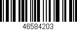 Código de barras (EAN, GTIN, SKU, ISBN): '46584203'