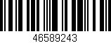 Código de barras (EAN, GTIN, SKU, ISBN): '46589243'
