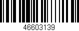 Código de barras (EAN, GTIN, SKU, ISBN): '46603139'