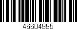 Código de barras (EAN, GTIN, SKU, ISBN): '46604995'