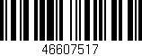 Código de barras (EAN, GTIN, SKU, ISBN): '46607517'