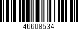 Código de barras (EAN, GTIN, SKU, ISBN): '46608534'