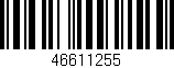Código de barras (EAN, GTIN, SKU, ISBN): '46611255'