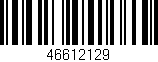 Código de barras (EAN, GTIN, SKU, ISBN): '46612129'