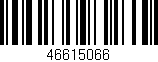 Código de barras (EAN, GTIN, SKU, ISBN): '46615066'