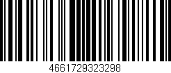 Código de barras (EAN, GTIN, SKU, ISBN): '4661729323298'