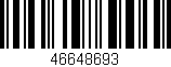 Código de barras (EAN, GTIN, SKU, ISBN): '46648693'