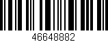 Código de barras (EAN, GTIN, SKU, ISBN): '46648882'