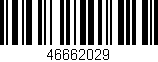 Código de barras (EAN, GTIN, SKU, ISBN): '46662029'