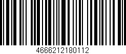 Código de barras (EAN, GTIN, SKU, ISBN): '4666212180112'