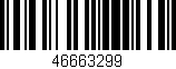 Código de barras (EAN, GTIN, SKU, ISBN): '46663299'