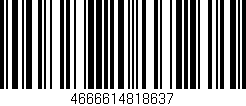 Código de barras (EAN, GTIN, SKU, ISBN): '4666614818637'