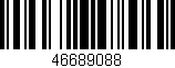 Código de barras (EAN, GTIN, SKU, ISBN): '46689088'