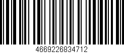 Código de barras (EAN, GTIN, SKU, ISBN): '4669226834712'