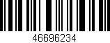 Código de barras (EAN, GTIN, SKU, ISBN): '46696234'