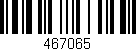 Código de barras (EAN, GTIN, SKU, ISBN): '467065'