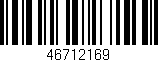 Código de barras (EAN, GTIN, SKU, ISBN): '46712169'