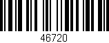 Código de barras (EAN, GTIN, SKU, ISBN): '46720'