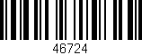 Código de barras (EAN, GTIN, SKU, ISBN): '46724'