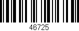 Código de barras (EAN, GTIN, SKU, ISBN): '46725'