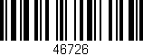 Código de barras (EAN, GTIN, SKU, ISBN): '46726'