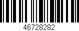Código de barras (EAN, GTIN, SKU, ISBN): '46728282'