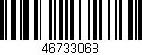 Código de barras (EAN, GTIN, SKU, ISBN): '46733068'
