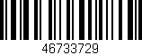 Código de barras (EAN, GTIN, SKU, ISBN): '46733729'
