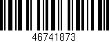 Código de barras (EAN, GTIN, SKU, ISBN): '46741873'