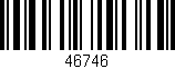 Código de barras (EAN, GTIN, SKU, ISBN): '46746'