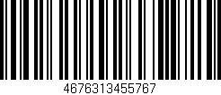 Código de barras (EAN, GTIN, SKU, ISBN): '4676313455767'