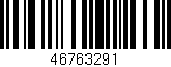 Código de barras (EAN, GTIN, SKU, ISBN): '46763291'