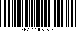 Código de barras (EAN, GTIN, SKU, ISBN): '4677148953596'