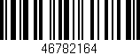 Código de barras (EAN, GTIN, SKU, ISBN): '46782164'