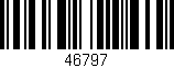 Código de barras (EAN, GTIN, SKU, ISBN): '46797'