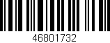 Código de barras (EAN, GTIN, SKU, ISBN): '46801732'