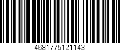 Código de barras (EAN, GTIN, SKU, ISBN): '4681775121143'