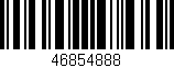 Código de barras (EAN, GTIN, SKU, ISBN): '46854888'