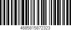 Código de barras (EAN, GTIN, SKU, ISBN): '4685815872323'