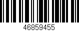 Código de barras (EAN, GTIN, SKU, ISBN): '46859455'