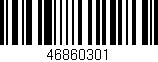 Código de barras (EAN, GTIN, SKU, ISBN): '46860301'